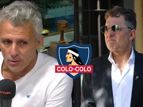 Méndez le hace una estatua a Mosa y explica por qué va a volver a la presidencia de Colo Colo