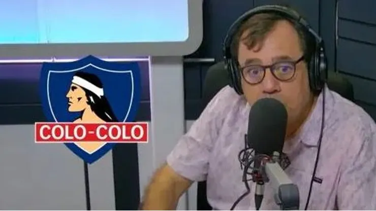 El periodista nacional aplastó a este jugador de Colo Colo por su nivel