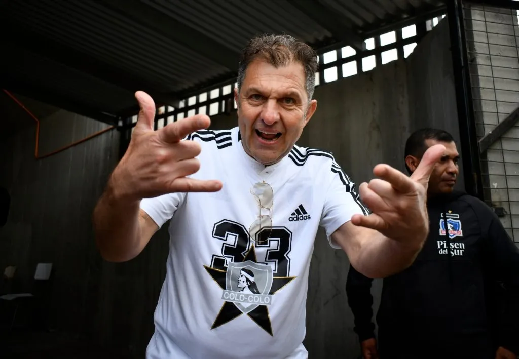 Aníbal Mosa es reconocido hincha de Colo Colo. (Foto: Photosport)