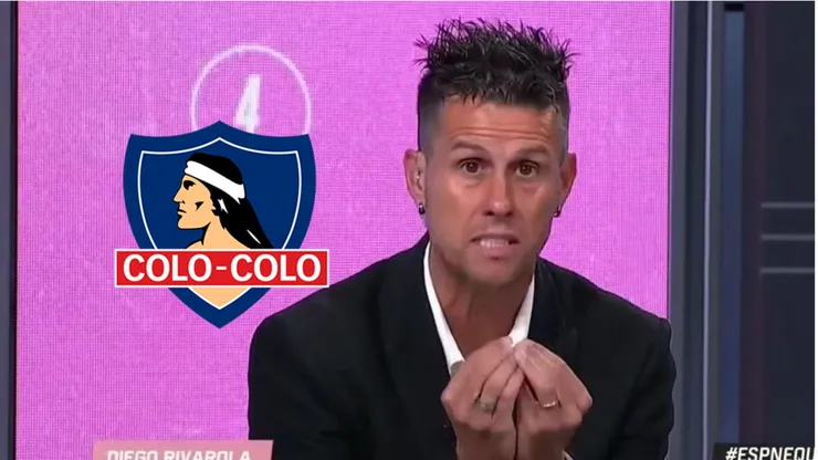 Diego Rivarola le pone la fianza a este jugador de Colo Colo