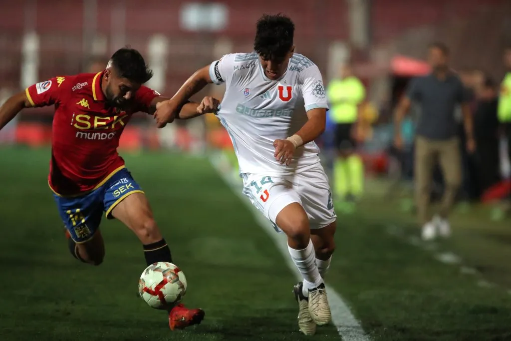 Morales está siendo una de las figuras de la U en este 2024 | FOTO: Jonnathan Oyarzun/Photosport