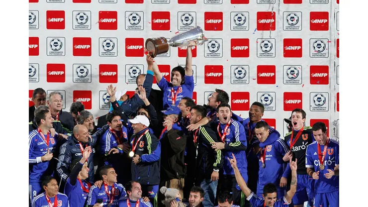 Igor Lichnovsky fue parte del título de Universidad de Chile en el Torneo de Apertura 2012.