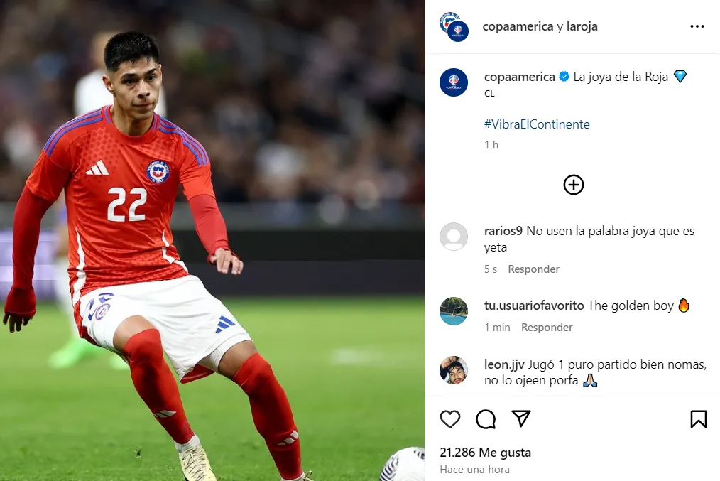La publicación de la Copa América que es furor en redes sociales | FOTO: Captura