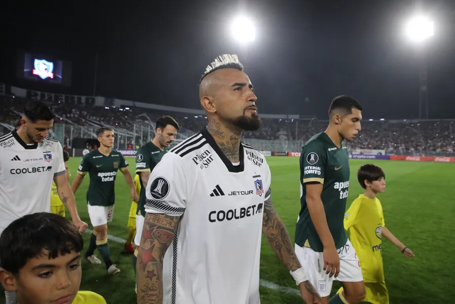 Arturo Vidal quedó fuera del duelo ante Fluminense. | Foto: Photosport