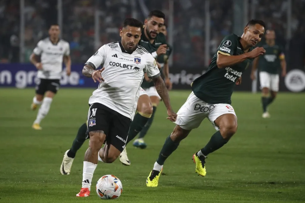 Colo Colo no pudo quedarse con los tres puntos ante Alianza Lima. (Foto: Photosport)