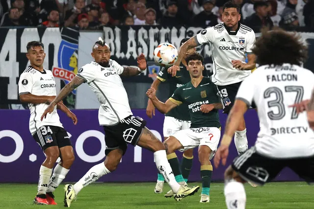 Colo Colo ha sido superior a Alianza Lima en el primer tiempo | Foto: Photosport