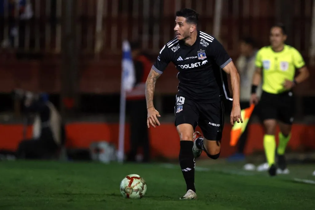 El volante Gonzalo Castellani jugará su tercer partido en Colo Colo. (Foto: Andrés Pina/Photosport)