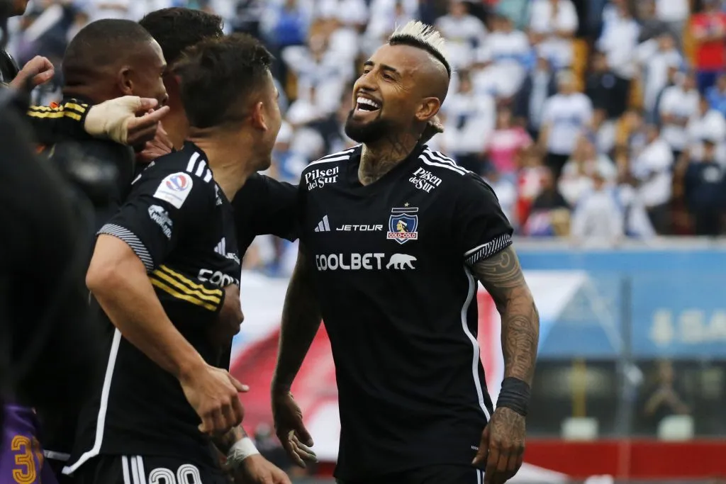 Arturo Vidal viene de darle el triunfo a Colo Colo en el clásico contra Universidad Católica. (Foto: Dragomir Yankovic/Photosport)