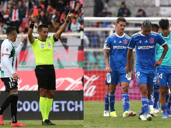 Burlas a jugadores de la U: Feroz informe arbitral le cae con todo al ayudante de Vitamina Sánchez