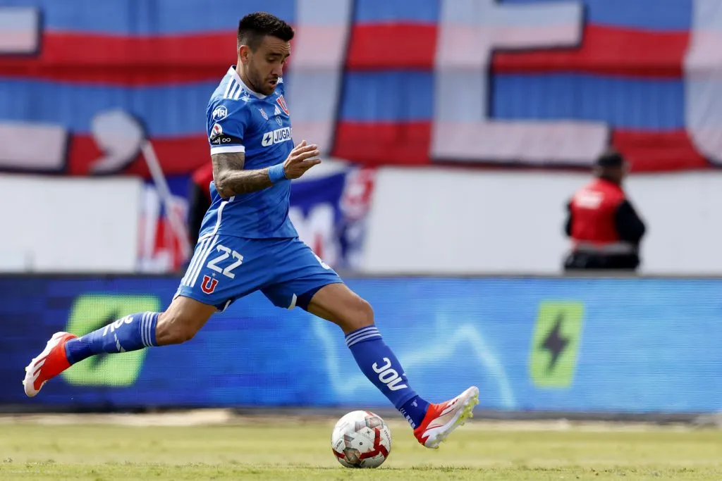 Zaldivia esperaba con ansias su renovación de contrato con la U | FOTO: Andres Pina/Photosport