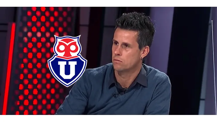 Diego Rivarola perdió la paciencia en empate de la U ante Palestino.