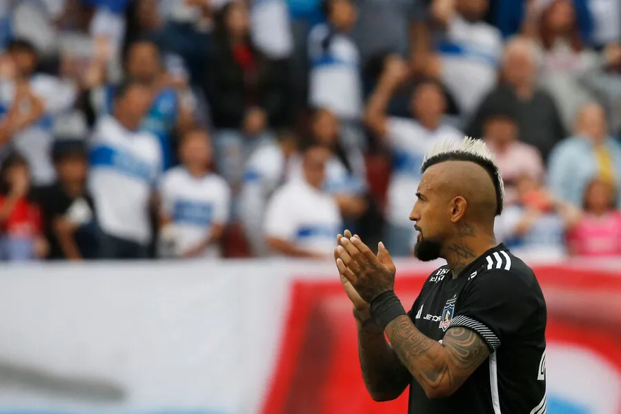 Guarello asegura que Vidal lo recordó a Carlos Caszely. | Foto: Photosport