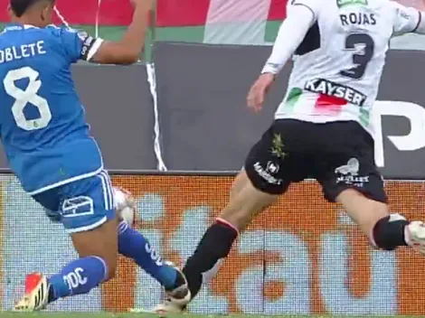 VIDEO: la jugada que acabó con la expulsión de Poblete ante Palestino