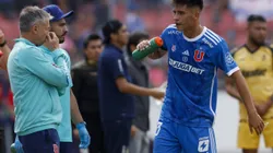 David Retamal salió de la titularidad de Universidad de Chile. Ingresó Ignacio Tapia.
