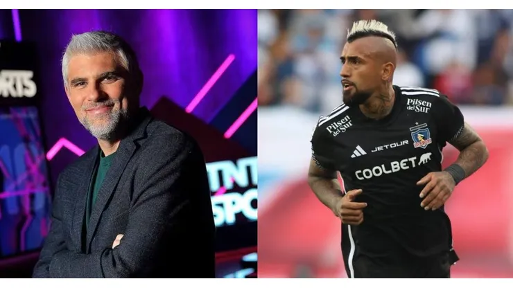 Vidal fue elegido como la figura del partido entre los Cruzados y los Albos.