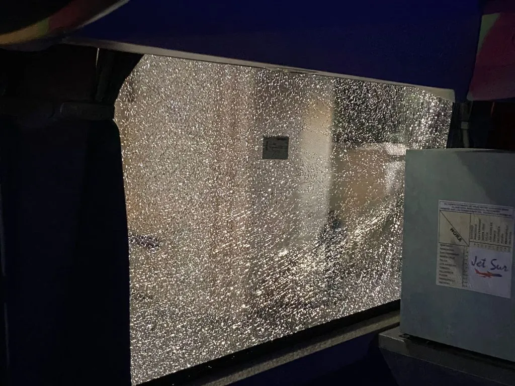 No hubo heridos tras el ataque.