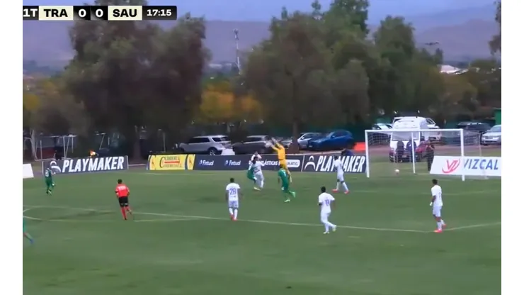 Cristóbal Campos tuvo error en partido de la Segunda División. (Foto Laliga2D)