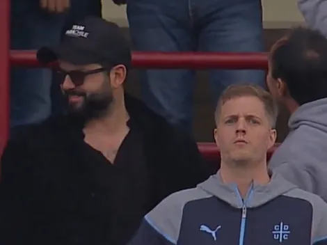 Presidente Boric asiste a ver el clásico entre la UC y Colo Colo en Santa Laura