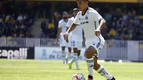 Vicente Pizarro es la gran novedad en la formación de Colo Colo. (Foto: Andrés Pina/Photosport)
