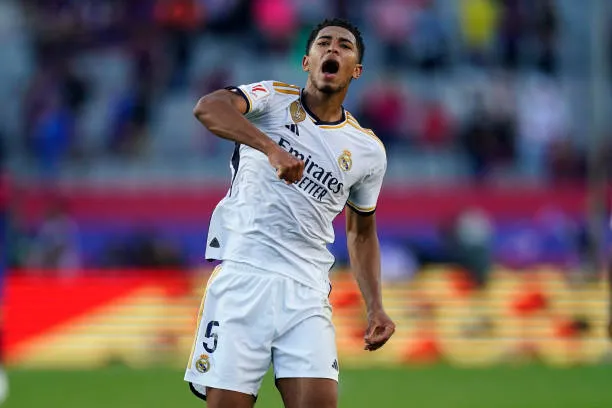 Jude Bellingham fue la gran figura en el clásico de la primera rueda. (Getty Images)