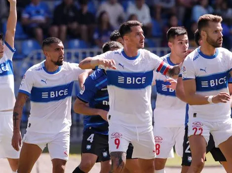 Sufre Nunes: La UC pierde a jugador titular para el clásico ante Colo Colo