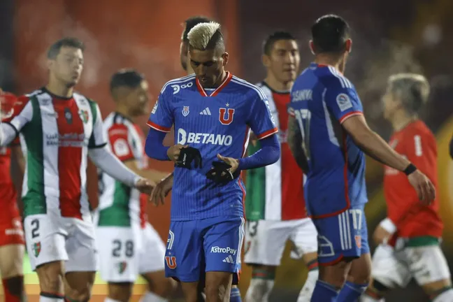 El último partido entre Universidad de Chile y Palestino terminó 1-1.
