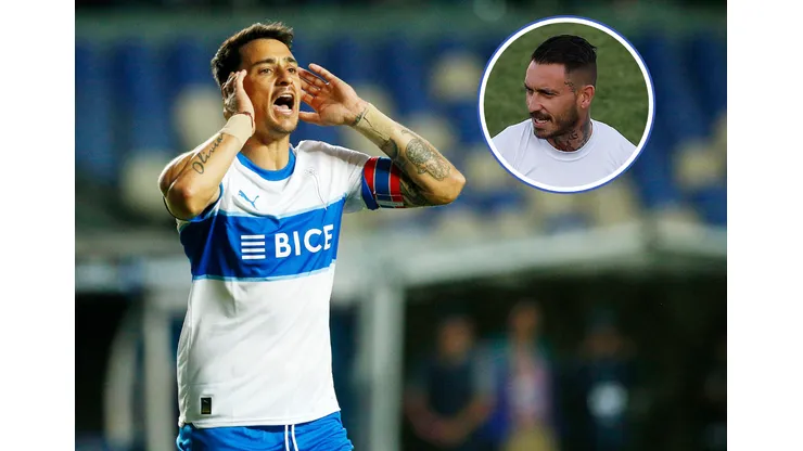 Mauricio Pinilla frenó en seco a Fernando Zampedri.