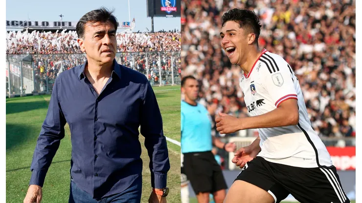 Gustavo Quinteros comenta las característcas de Damián Pizarro. (Foto: Photosport)