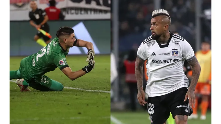 Nicolás Avellaneda le responde a Arturo Vidal. (Foto: Photosport)