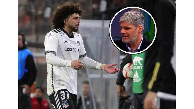 Juan Cristóbal Guarello lapidó a Maximiliano Falcón por su actuar en Colo Colo.