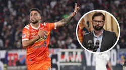 El Presidente Gabriel Boric alabó el triunfo de Cobreloa ante Colo Colo