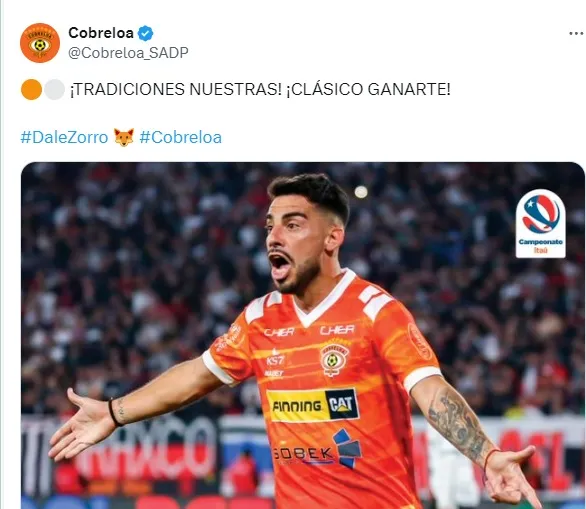 Cobreloa se burla de Colo Colo. | Foto: Photosport