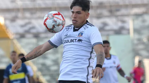 Carlos Palacios no estuvo en el partido entre Colo Colo y Cobreloa.