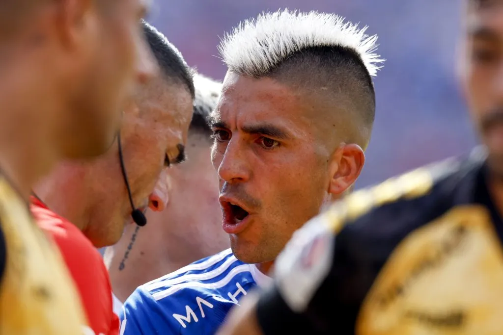 Fernández no tuvo su mejor partido con la camiseta de la U | FOTO: Andres Pina/Photosport