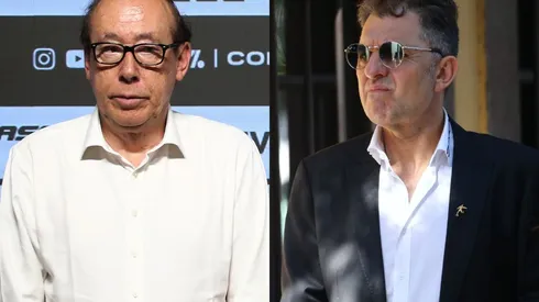 Alfredo Stohwing le dio con todo a Aníbal Mosa en Colo Colo. (Foto: Photosport)