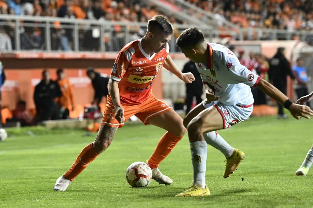 Insaurralde será uno de los delanteros de Cobreloa ante Colo Colo |  FOTO: Pedro Tapia/Photosport