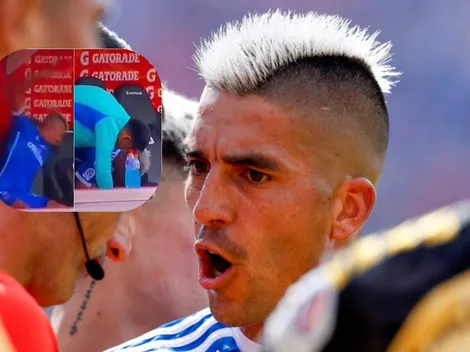 El minuto de furia de Leandro Fernández