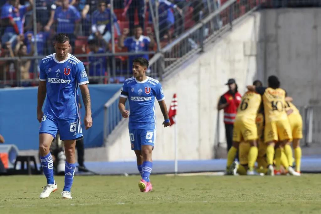 Universidad de Chile no pudo ante Coquimbo Unido en el Estadio Nacional. (Foto: Photosport)