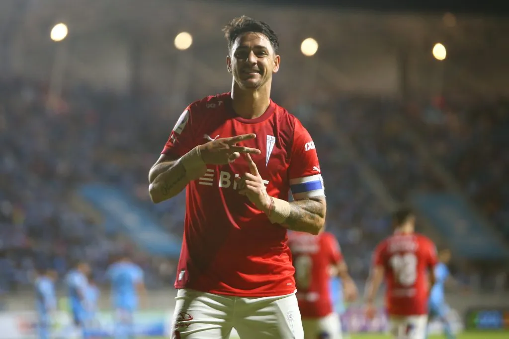 Fernando Zampedri se convirtió en el cuarto máximo anotador en la historia de la UC. (Foto: Álex Díaz/Photosport)