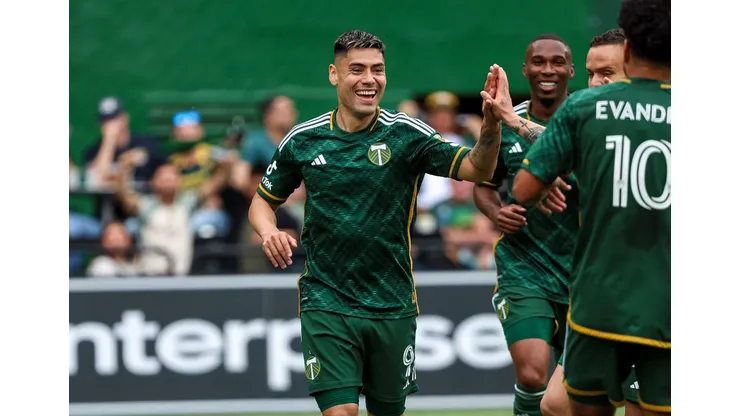 Felipe Mora anotó su tercer gol de esta temporada en la MLS. (Foto: @TimbersFC)