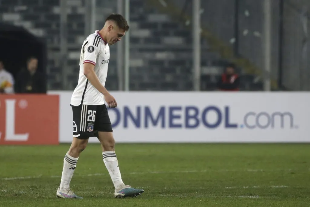 Soto disputando un partido por la Copa Libertadores | FOTO: Jonnathan Oyarzun/Photosport