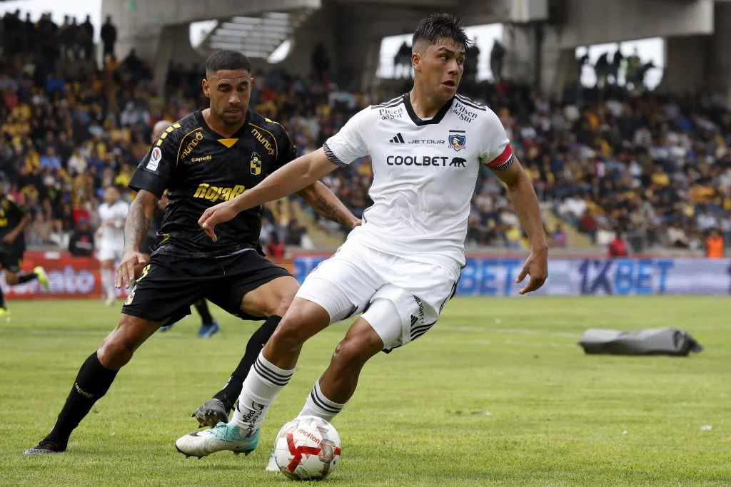 Damián Pizarro no ha logrado convertir en la temporada 2024. (Foto: Photosport)