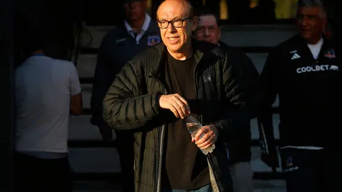 Alfredo Stohwing viajó por sus propios medios desde Brasil a Santiago tras el partido de Colo Colo contra Fluminense por Copa Libertadores. (Foto: Photosport)