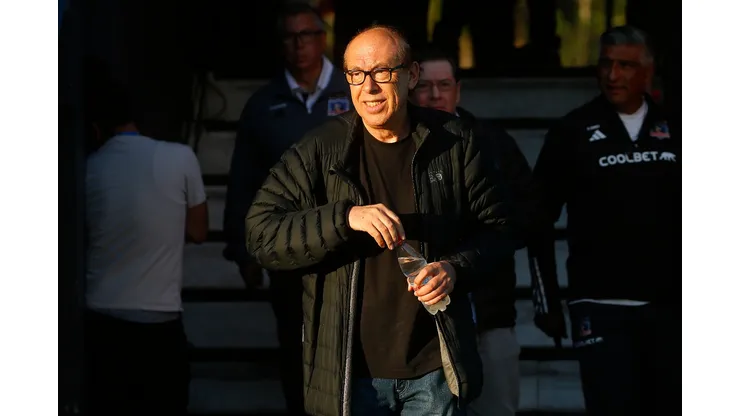 Alfredo Stohwing viajó por sus propios medios desde Brasil a Santiago tras el partido de Colo Colo contra Fluminense por Copa Libertadores. (Foto: Photosport)