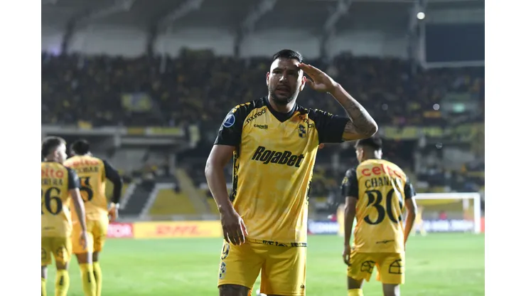 Coquimbo Unido celebra en casa en la Copa Sudamericana. (Foto: Photosport)