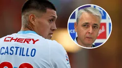 Tiago Nunes se refiere al presente de Nicolás Castillo. (Foto: Photosport)