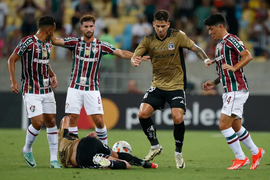 Colo Colo cayó ante Fluminense por 2-1. | Foto: Photosport