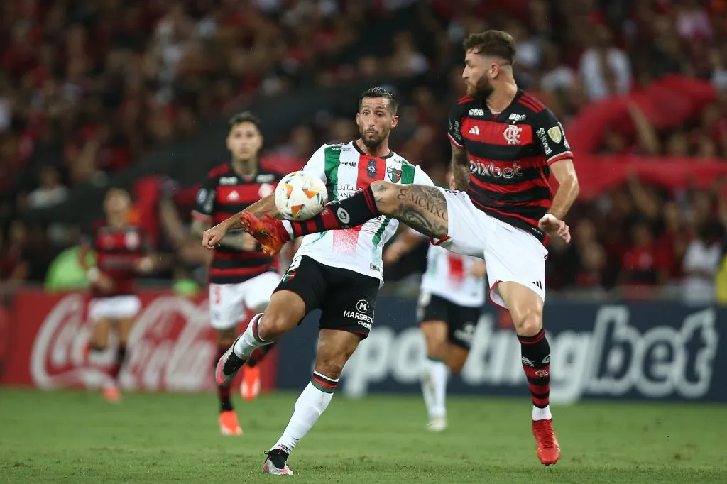 Palestino no pudo como visitante ante Flamengo | Foto: Getty Images