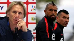 Gareca volvió a referirse al caso Medel y Vidal en la Roja.