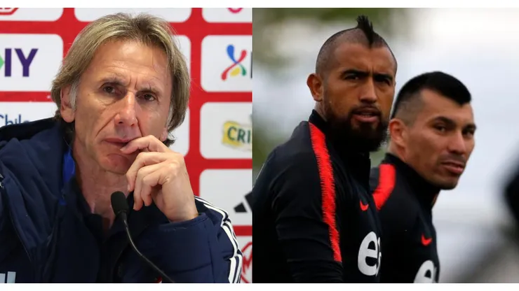 Gareca volvió a referirse al caso Medel y Vidal en la Roja.